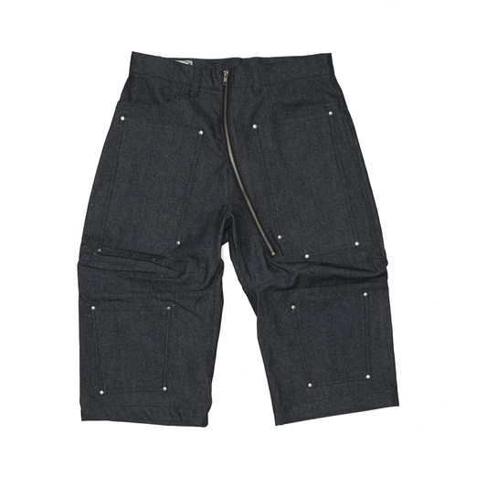 DOUBLE KNEE DENIM CAPRI - MEN'S
