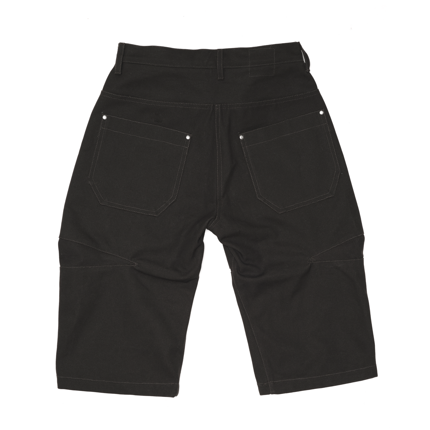 DOUBLE KNEE CAPRI  - MILITARY GREEN - MEN'S