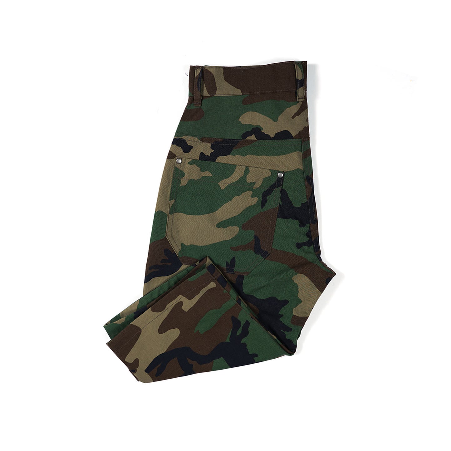 DOUBLE KNEE CAPRI  - CAMO